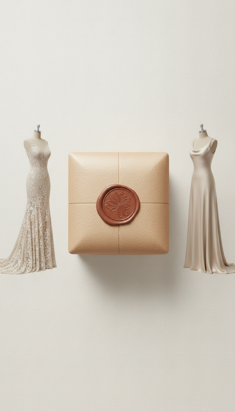 Wedding Gift Box with Wax Seal